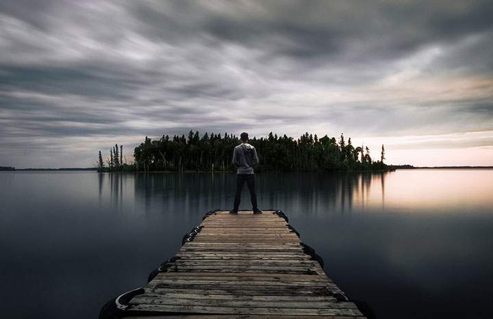 Photographer Cameron Kraft took this image at Besnard Lake.