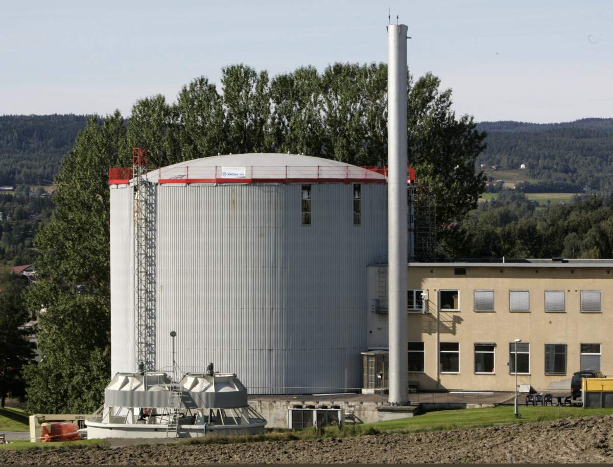 A small nuclear reactor at Kjeller, near Oslo, Norway, on Sept. 9, 2006.