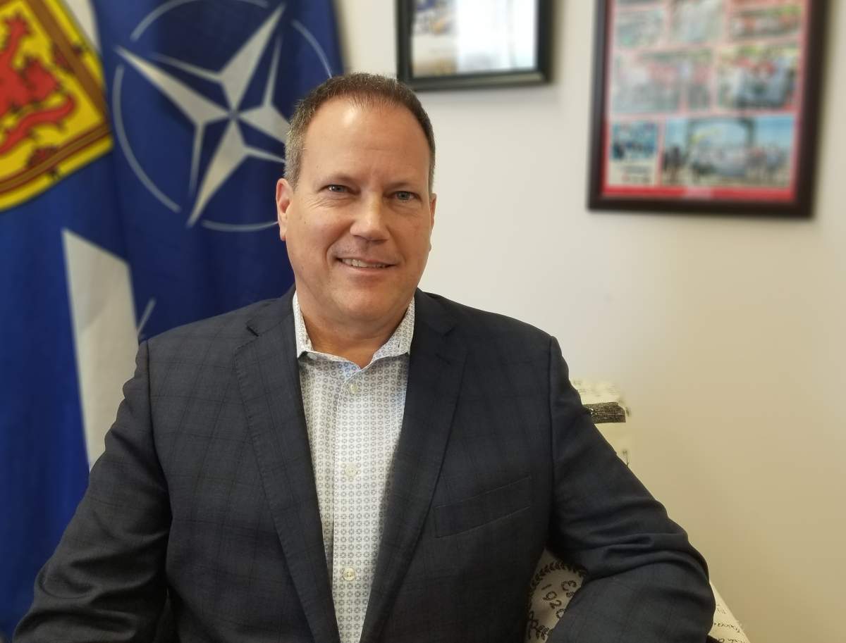 Dartmouth-Cole Harbour MP Darren Fisher at his office on Nov. 29, 2019.
