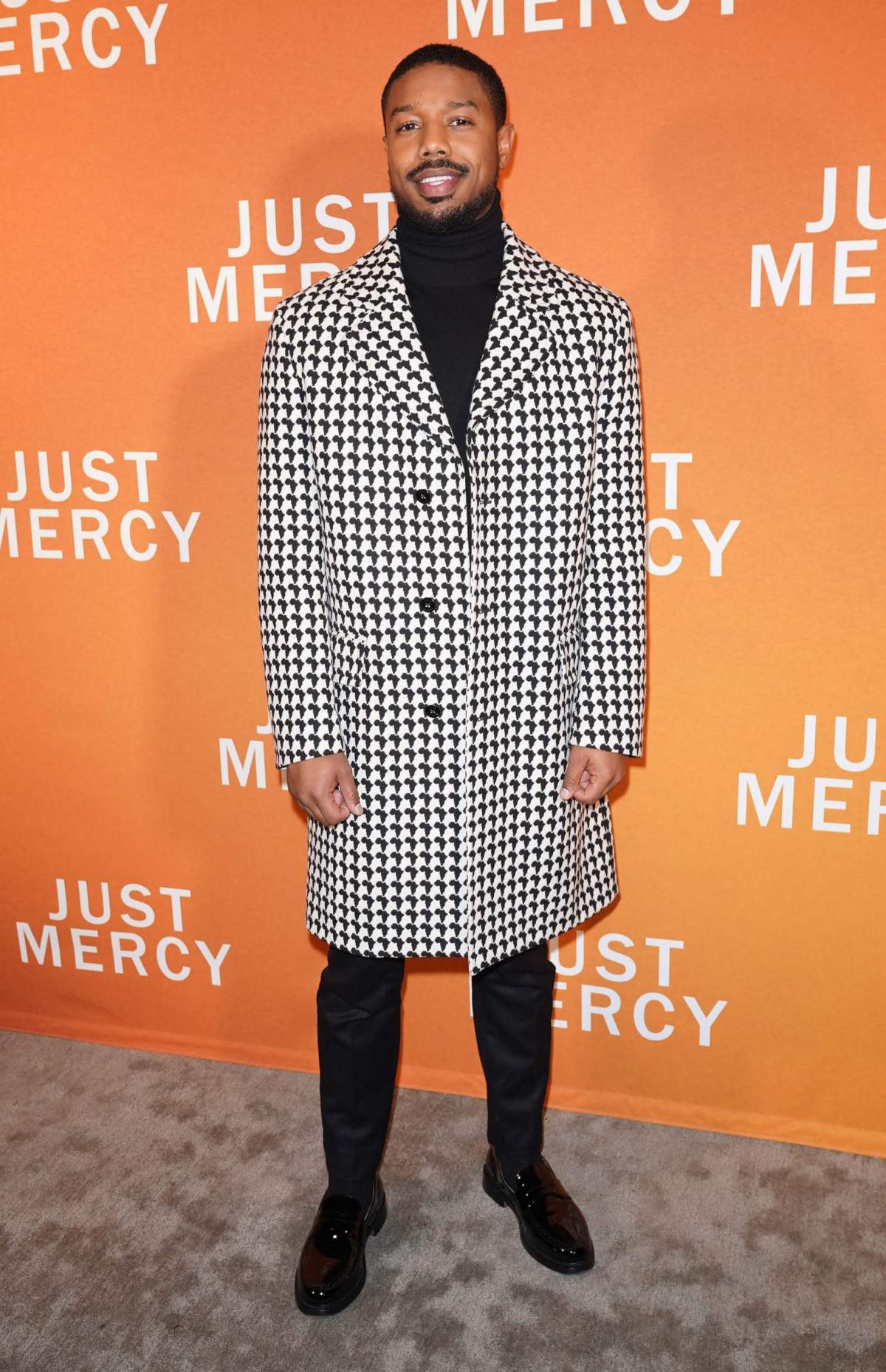 Michael B. Jordan attended the premiere of ‘Just Mercy’ in Los Angeles, Calif.