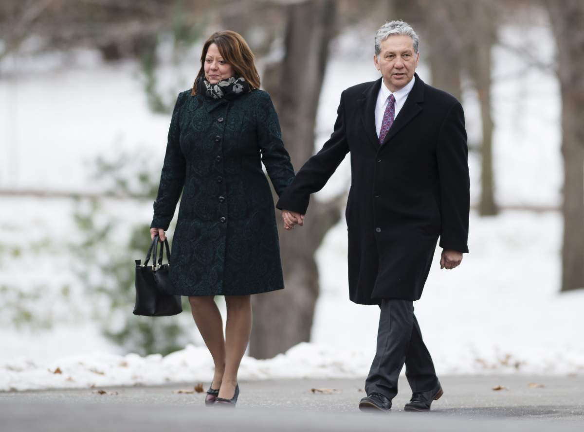 Liberal MP Dan Vandal arrives for the swearing in of the new cabinet at Rideau Hall in Ottawa on Wednesday, Nov. 20, 2019.