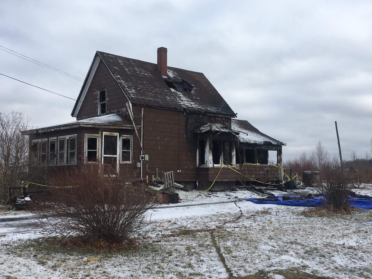 A 26-year-old Moncton man was found dead inside this Amherst, N.S. home early Saturday morning, according to police.