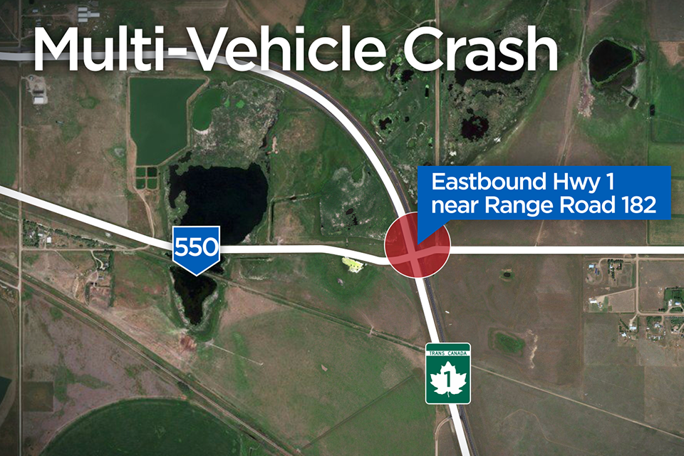 Victim killed in Trans-Canada Highway crash near Bassano - image
