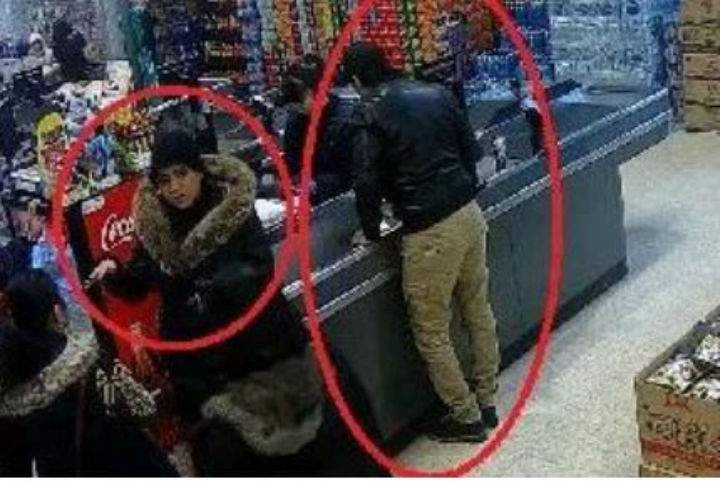 The male suspect is described to be about 35 years old, five-foot-eight in height, with black hair, police say, while the female suspect is described to be about 30 years old, five-foot-six in height, with black hair.