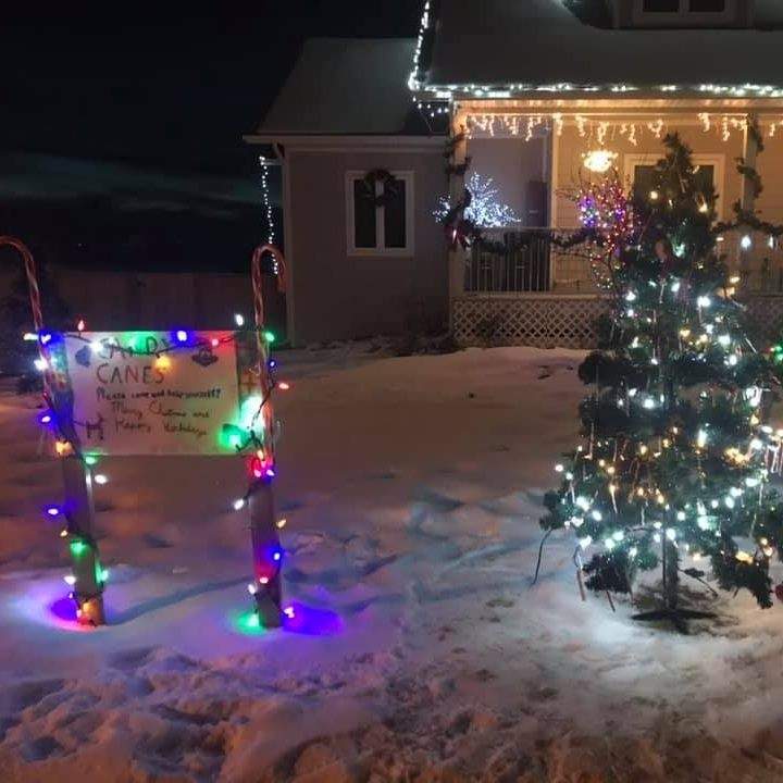Gitzy and Bob the elves are who Mayor Dale Bumstead credits with stocking the tree…
