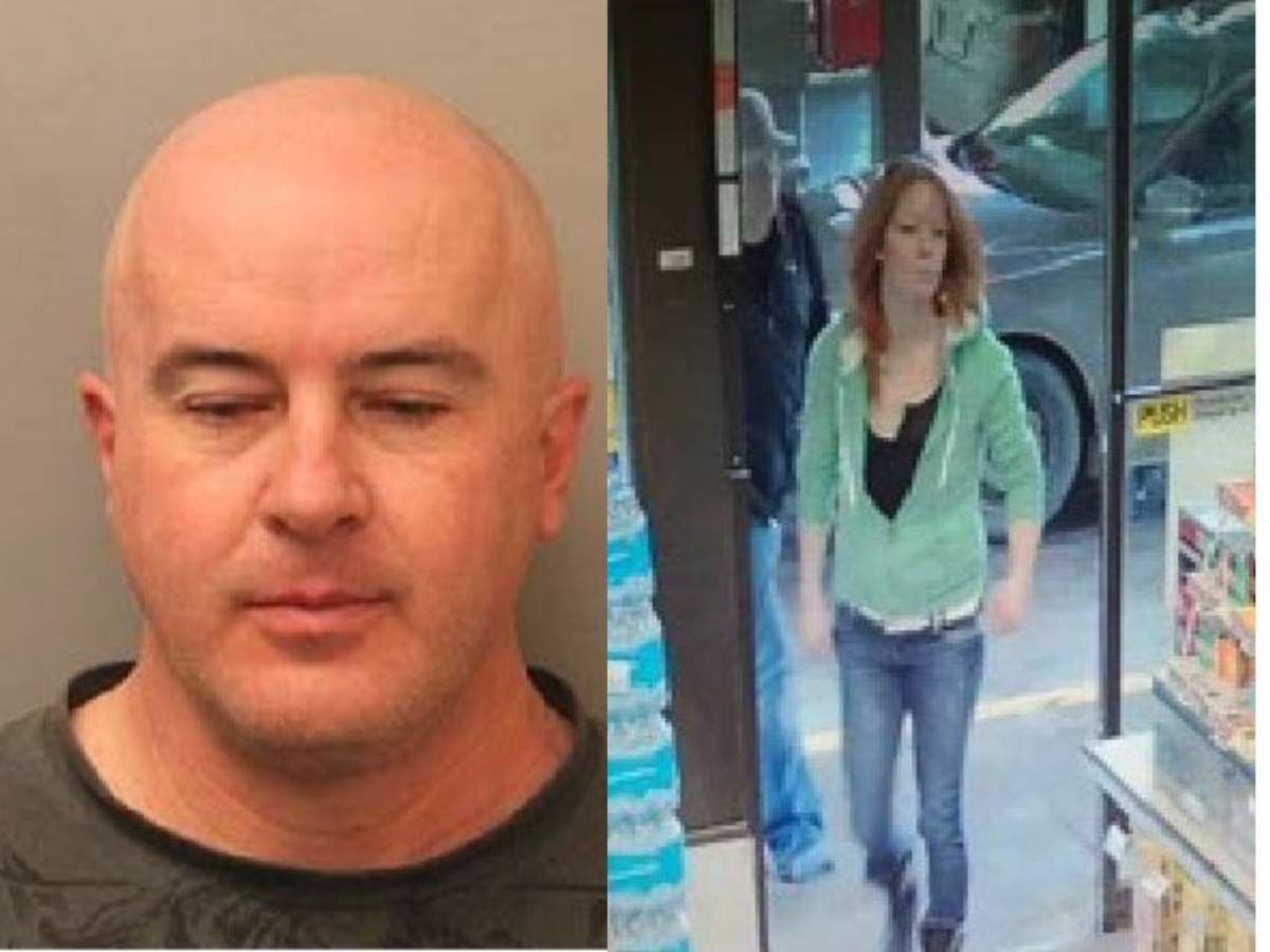 According to Cochrane RCMP, the pair was arrested in Edmonton on Friday, but officers continue to search for the victim's vehicle.