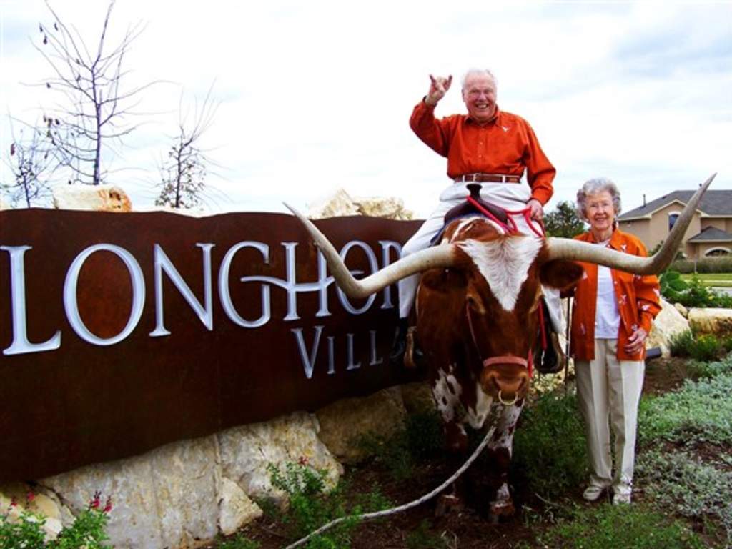 John and Charlotte Henderson hold the Guiness World Record for oldest living couple.