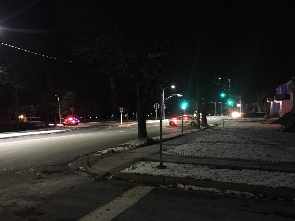 Halifax police have taken a man into custody as a result of a possible impaired driving crash on Victoria Road in Dartmouth, N.S.