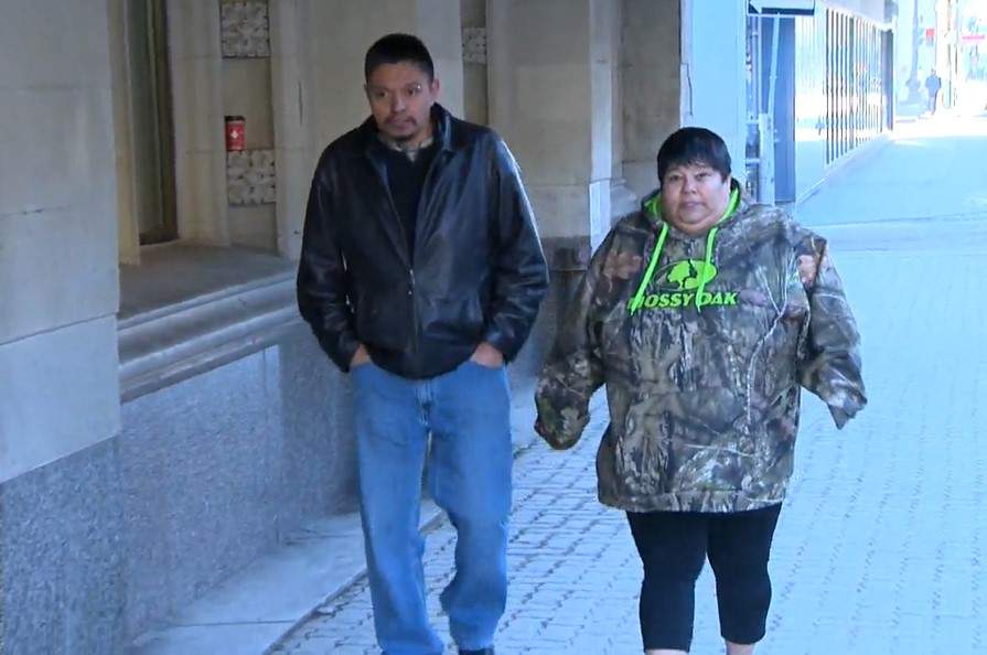 Barry Houle and SongGirl Reyes-Starr lost everything they own in Thursday’s fire.