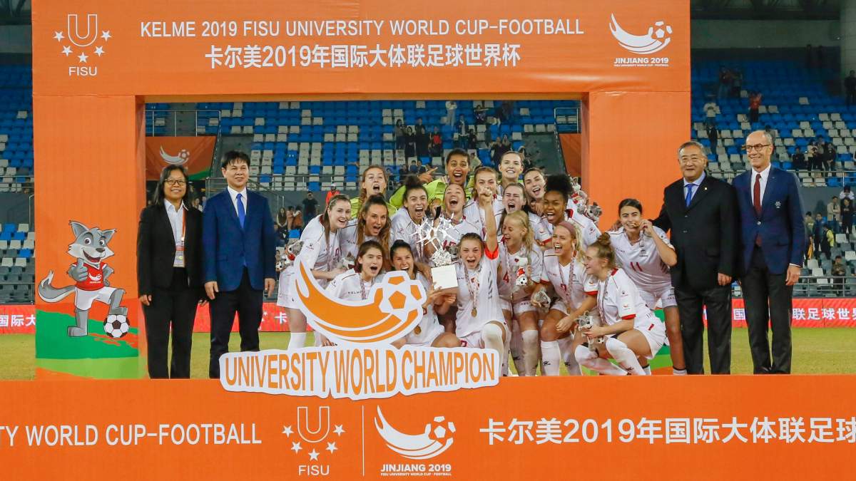 The University of Ottawa Gee Gees women's soccer team took home gold at the FISU championship on Saturday.