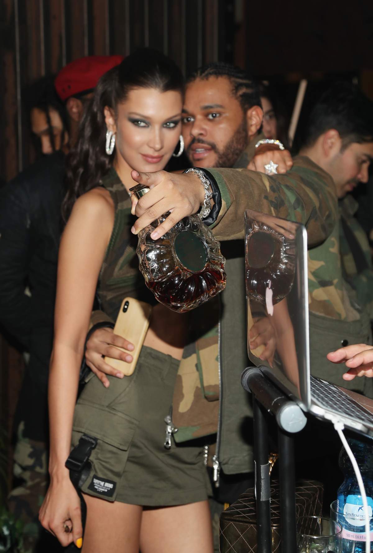 Bella Hadid (L) and The Weeknd attend as The Weeknd celebrates his birthday at TAO Downtown with Remy Martin at TAO Downtown on Feb. 15, 2019 in New York City. (Photo by Cassidy Sparrow/Getty Images for Remy Martin)