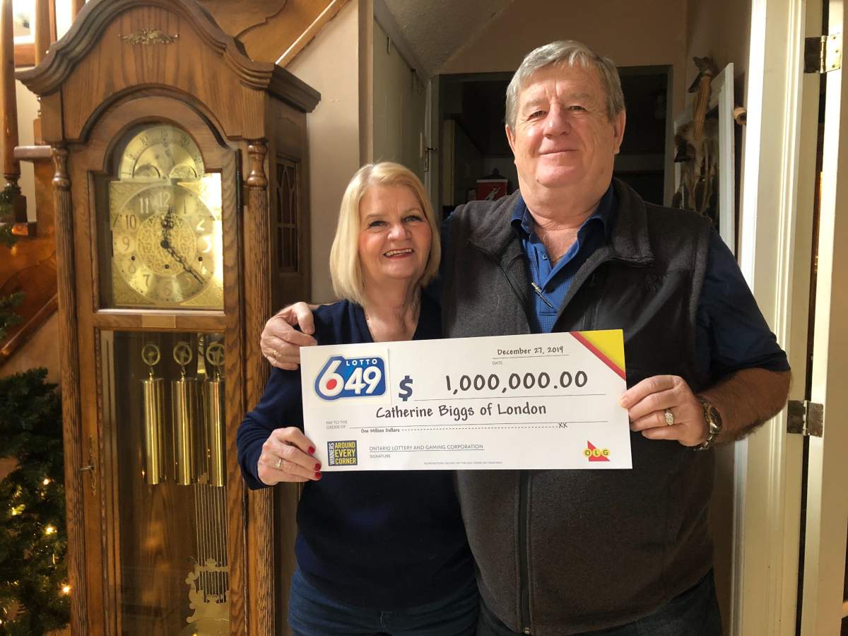 Catherine and Allan Biggs on Monday, Dec. 30, 2019.