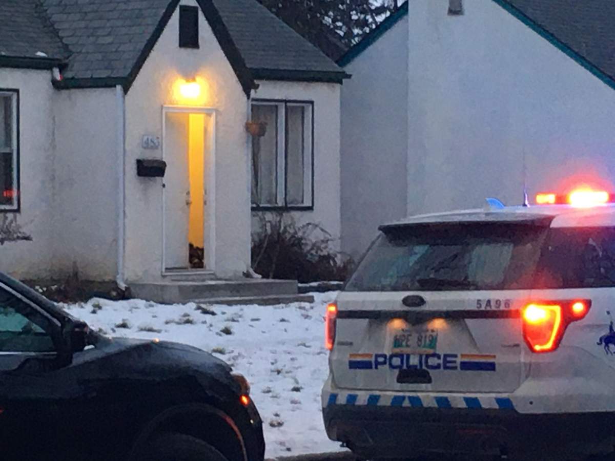Police say nine people were arrested, including a Hells Angel, during a series of raids in Winnipeg, St. Laurent, and Calgary Wednesday.