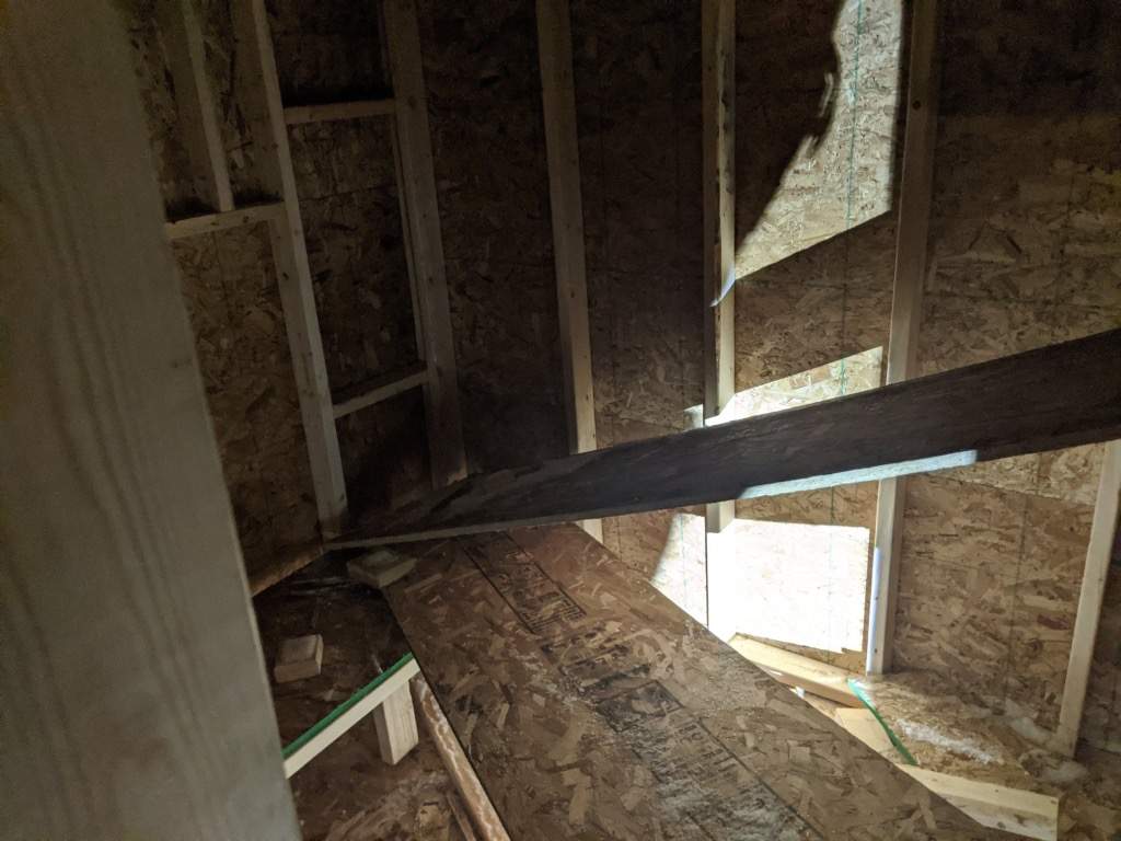 In this photo provided by WPS, an interior shot of one of the warming huts. 