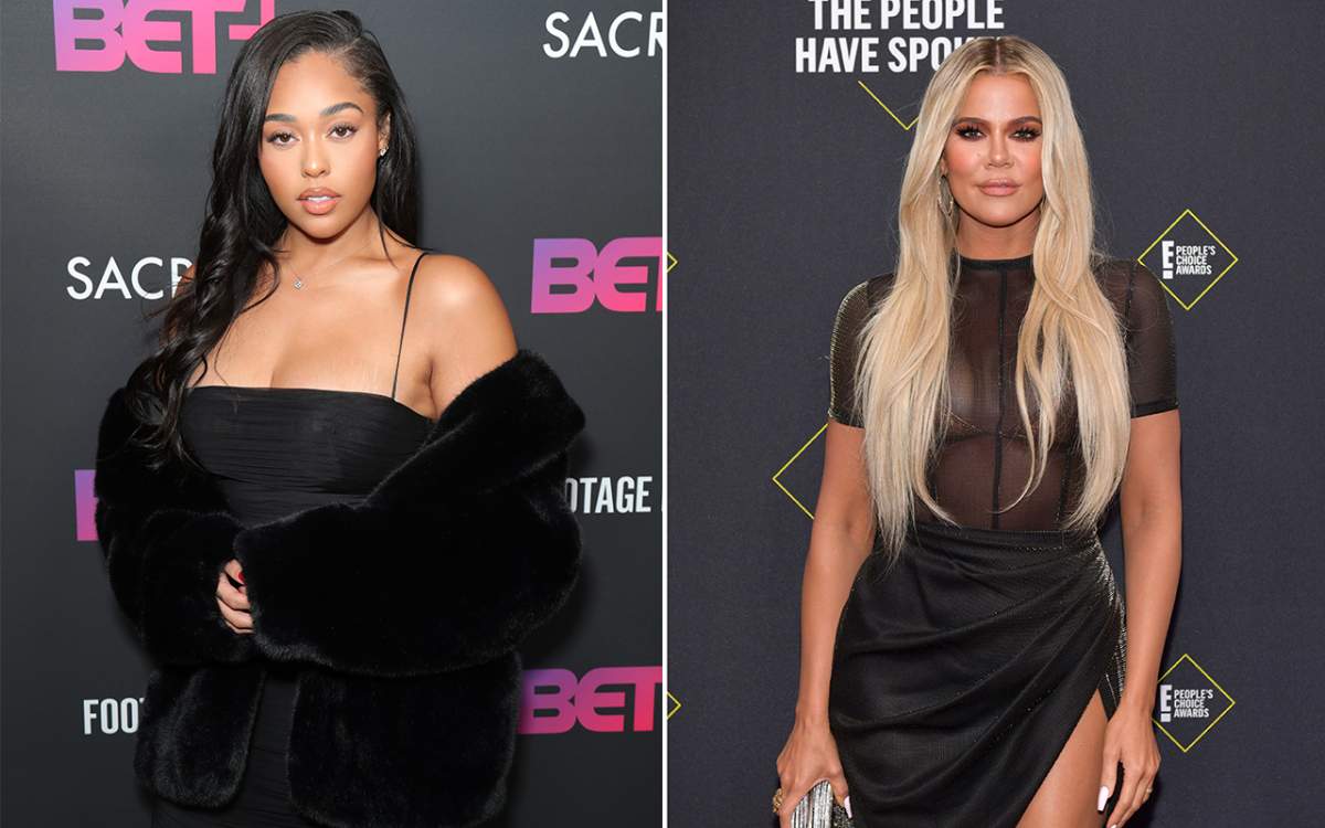(L-R): Jordyn Woods and Khloé Kardashian (Getty Images)