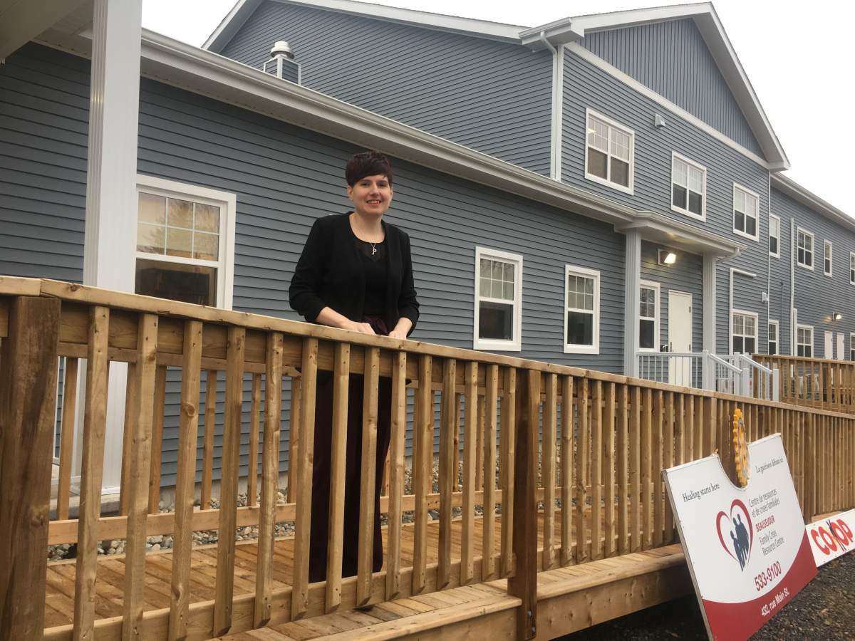 Kristal LeBlanc, the executive director of the Beauséjour Family Crisis Resource, shown in this file photo