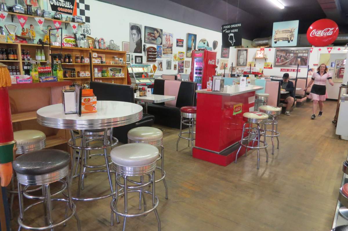 Marv’s is a Classic 50’s Diner located just 25 minutes south of Calgary in Black Diamond Alberta.