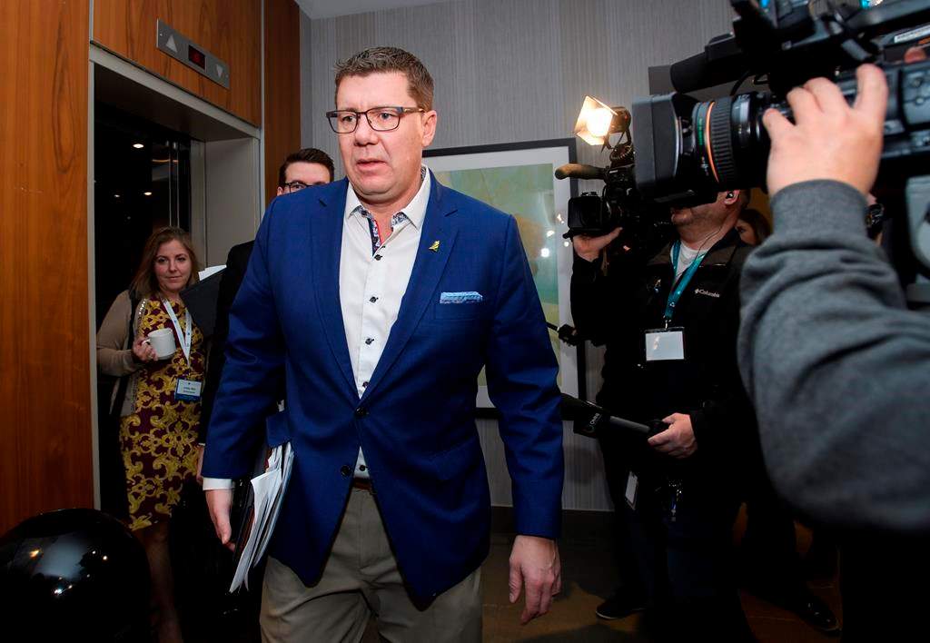 Scott Moe says the budget will be delayed and he can no longer guarantee it will be without a deficit.