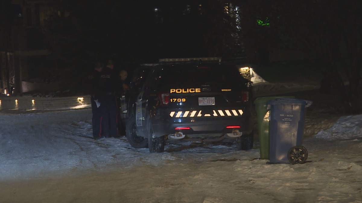 A Calgary police officer was injured Friday night after a man punched the officer in the head.