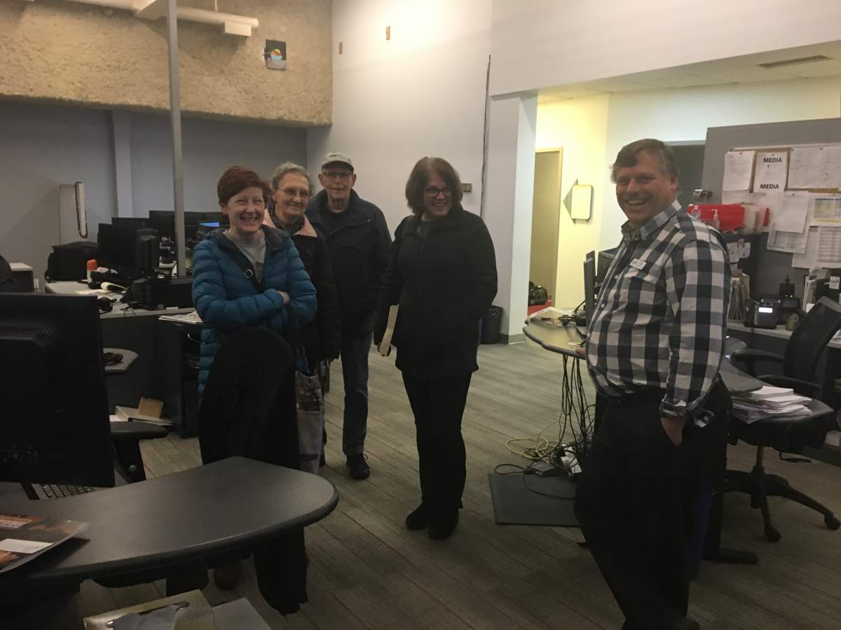 Viewers meet face-to-face with Global Okanagan staff at the station’s annual open house.