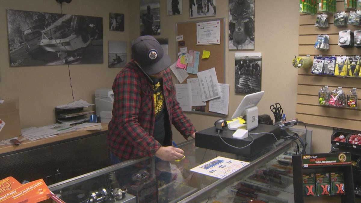 Sean Johnston is running a safe drop program out of his Selkirk business.