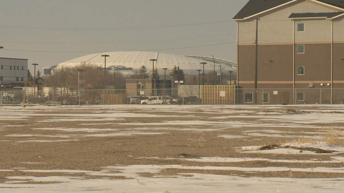 Regina councillor Jerry Flegel is gauging feedback on a plan to develop a recreation hub at the vacant rail yard on Dewdney Avenue.