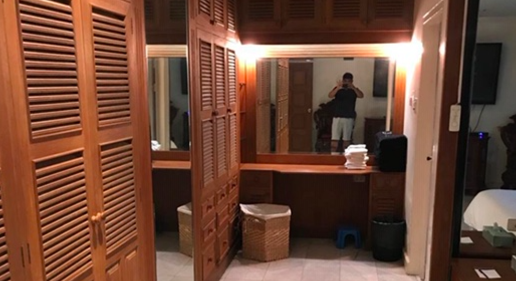 A photo Md. Tarekh Rana took of himself while abroad in September 2019.