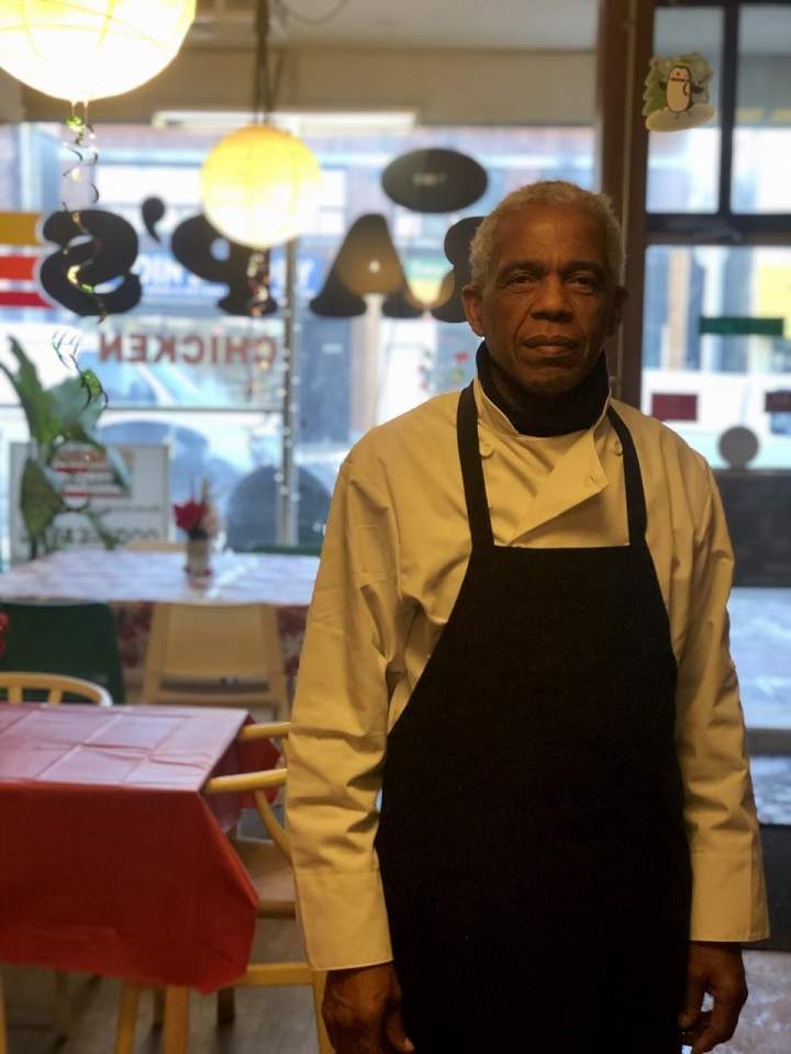 “Rap” Rose has owned his Caribbean restaurant, Rap’s Restaurant, on Eglinton Avenue West just east of Oakwood for 37 years.