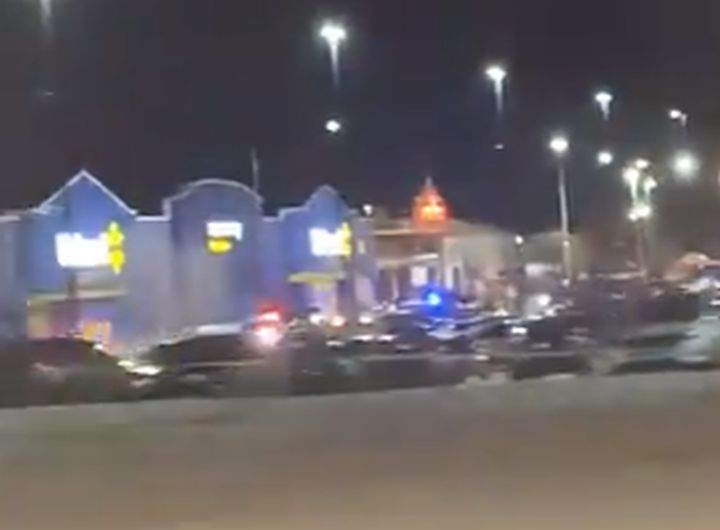 The City of Red Deer tweeted Friday night that people should avoid the area near a Wal-Mart in the south of the city because of an “incident.”