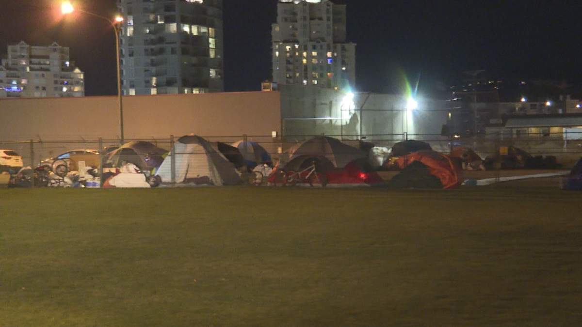 A man died after being rushed to hospital from the Recreation Avenue homeless camp early Monday morning. 