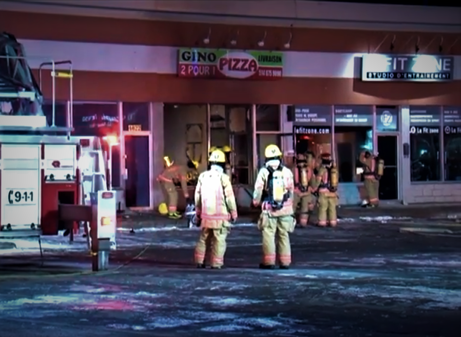 The case was transferred to arson unit to investigate the incident.