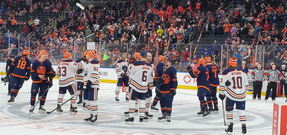Nygard blazes, Benning blasts in Edmonton Oilers skills competition - image