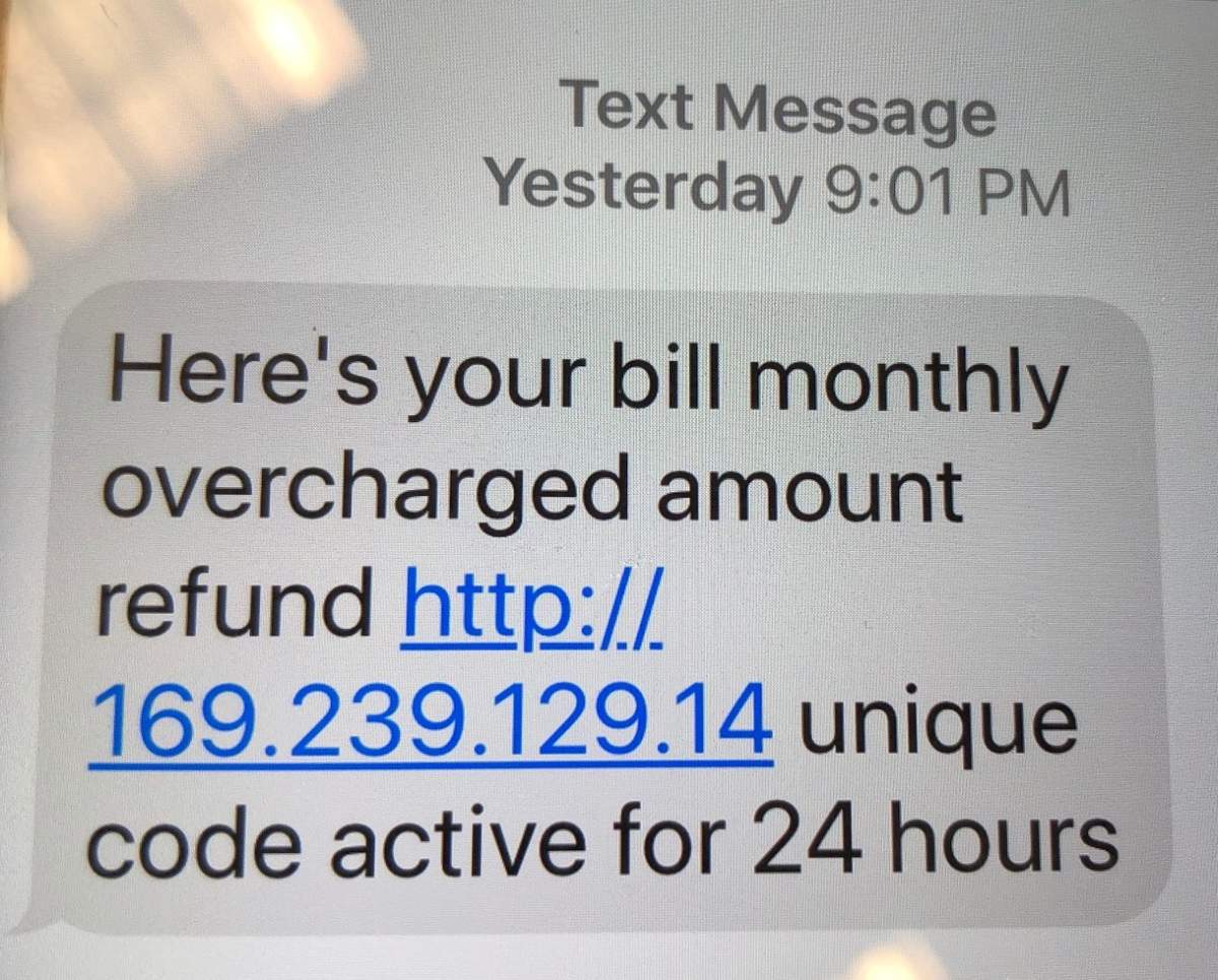 Lethbridge police are warning residents about increasing 'smishing' scams .