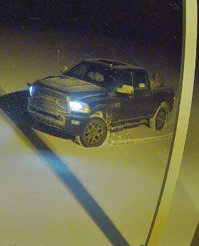 RCMP released a photo of the suspect truck on Sunday, Dec. 29 in hopes someone would recognize it.