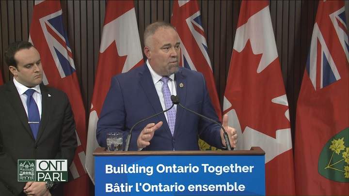 Todd Smith was tapped to be Ontario’s Minister of Government and Consumer services in 2018