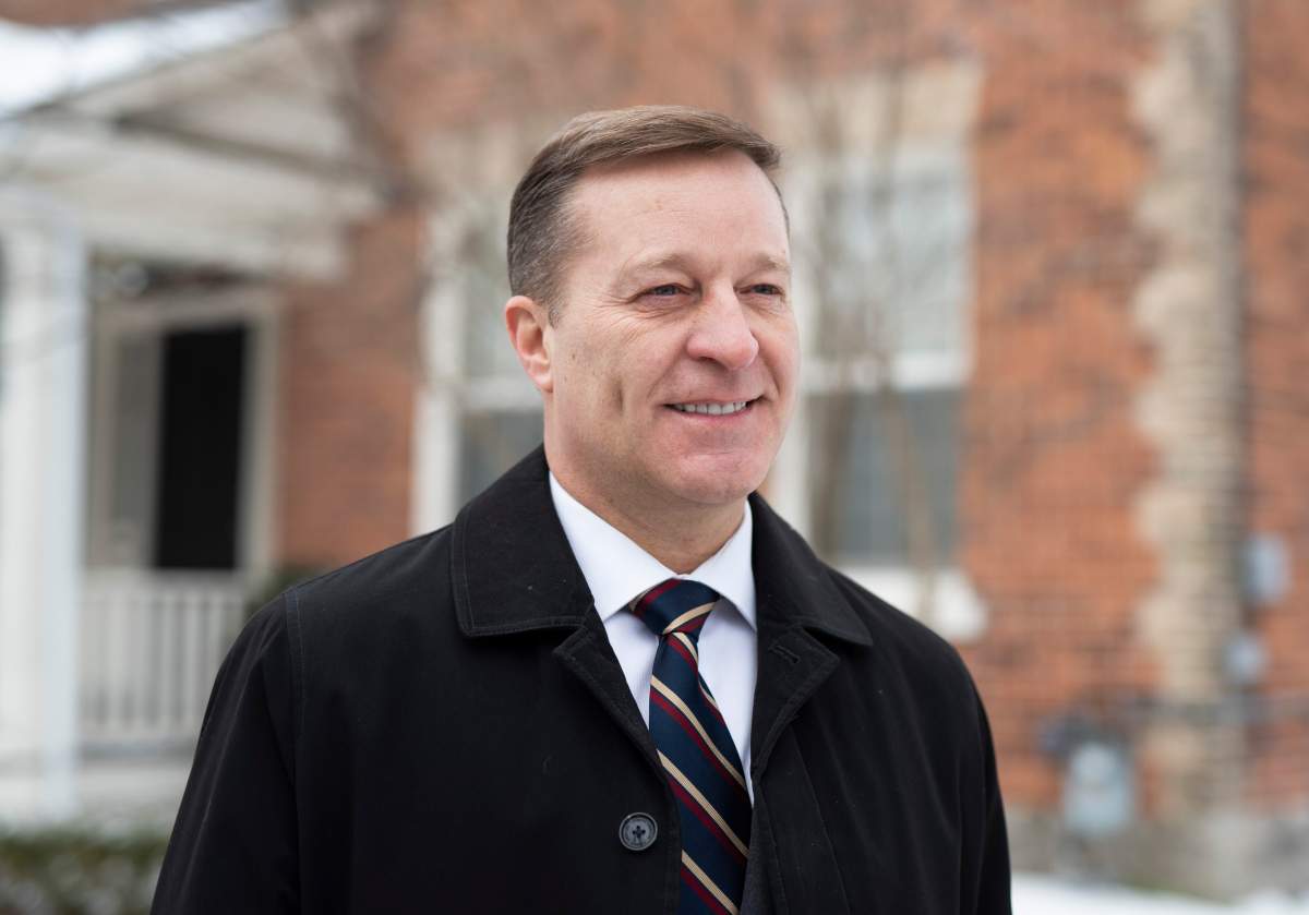 Bryan Brulotte, who is entering the leadership race for the Conservative Party of Canada, is shown in Ottawa, on Sunday, Jan. 5, 2020. THE CANADIAN PRESS/Justin Tang.