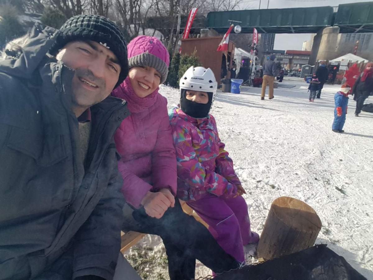 Mehdi Sadeghi, 43, Bahareh Haj Esfandiari, 41, and Anisa Sadeghi, 10 were all confirmed dead in a plane crash that killed 63 Canadians on Tuesday night.