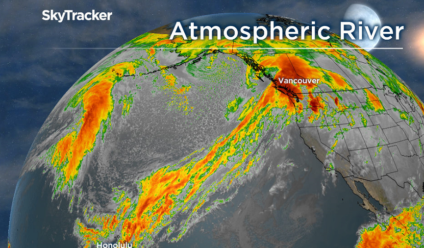 Category 4 Atmospheric River on January 31st 2020