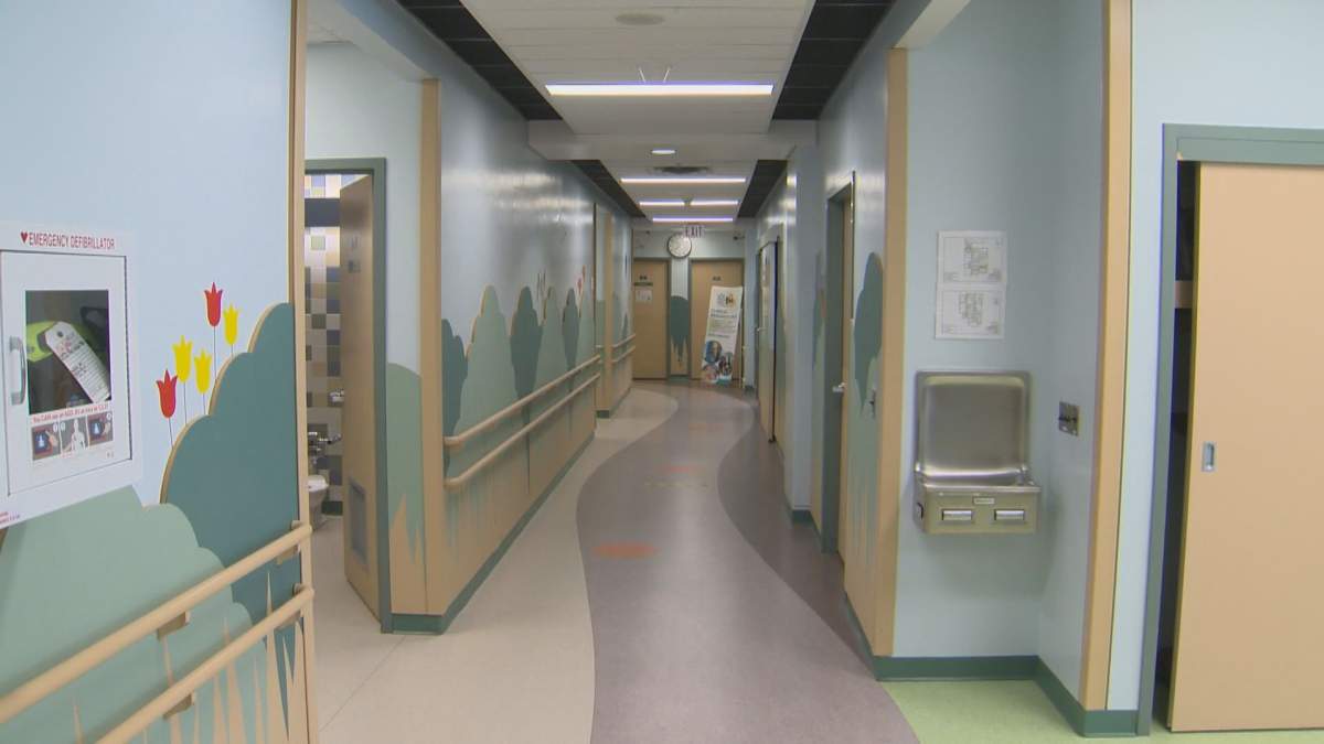 The HSC Children's Hospital.
