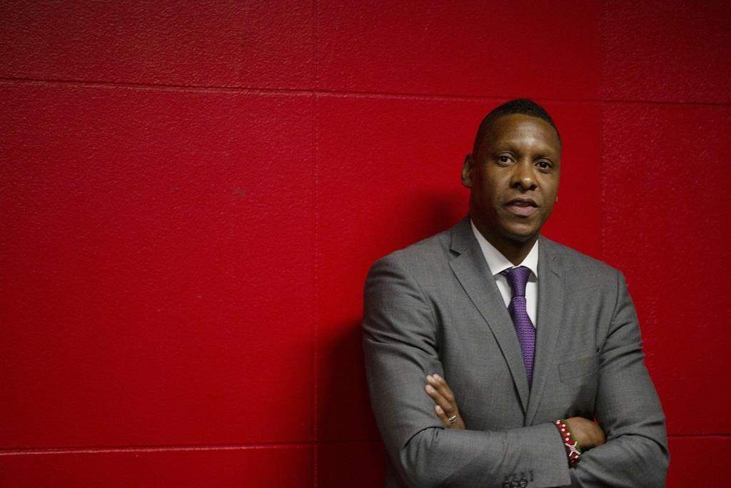 Toronto Raptors President Masai Ujiri is seen a 2019 photo.