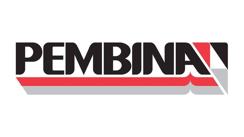 The corporate logo of Pembina Pipeline Corp. is shown in this undated handout photo. Pembina Pipeline Corp. says its share of the cost of a $4.5-billion petrochemical project near Edmonton has risen by about $200 million from original expectations. THE CANADIAN PRESS/HO, Pembina Pipeline Corp. *MANDATORY CREDIT*.