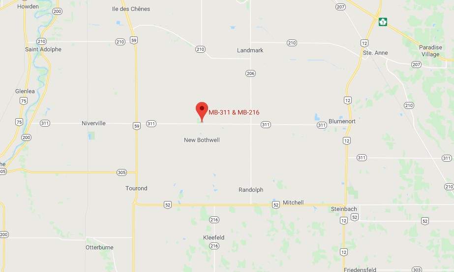 The crash happened on PR 311 near PR 216 Thursday.