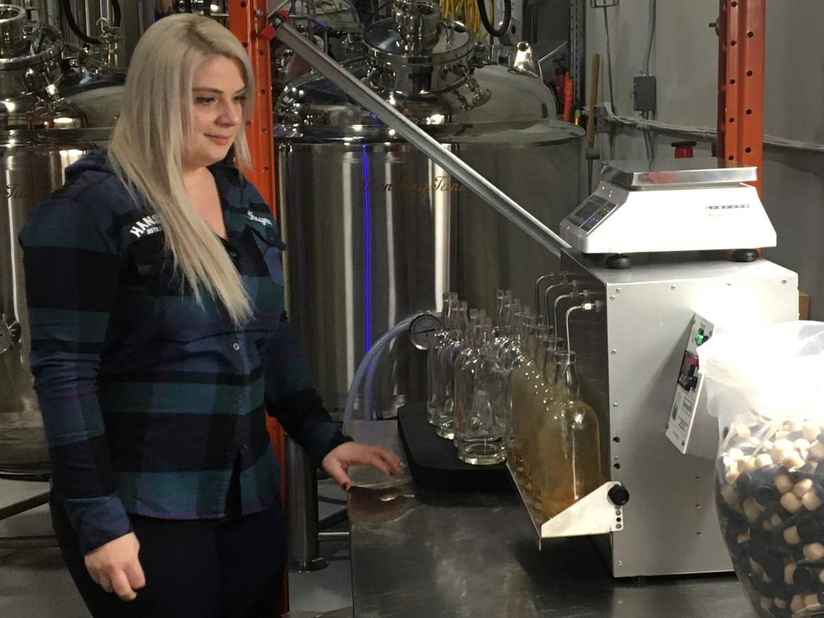 Shayna Hansen, owner of Hansen Distillery in Edmonton, Alta.