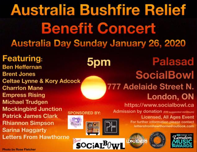 All of the proceeds will go towards addressing the devastating damage caused by the bushfires in Australia.