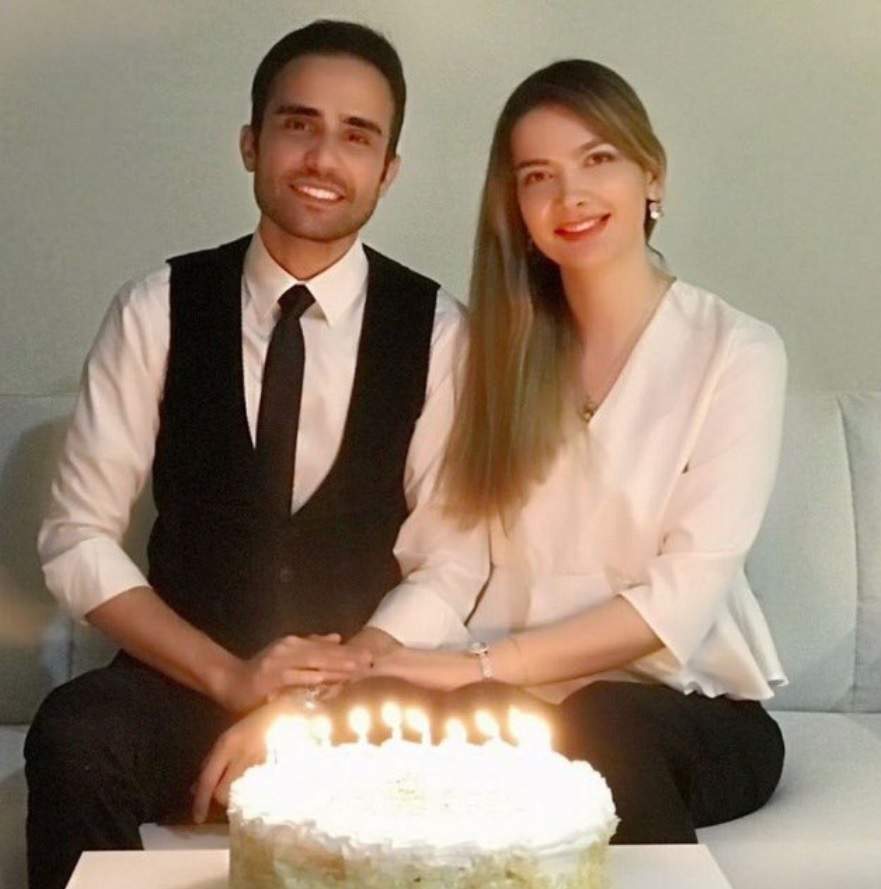 Hamidreza Setare and Samira Bashiri appear in this photo provided by a close friend and classmate.