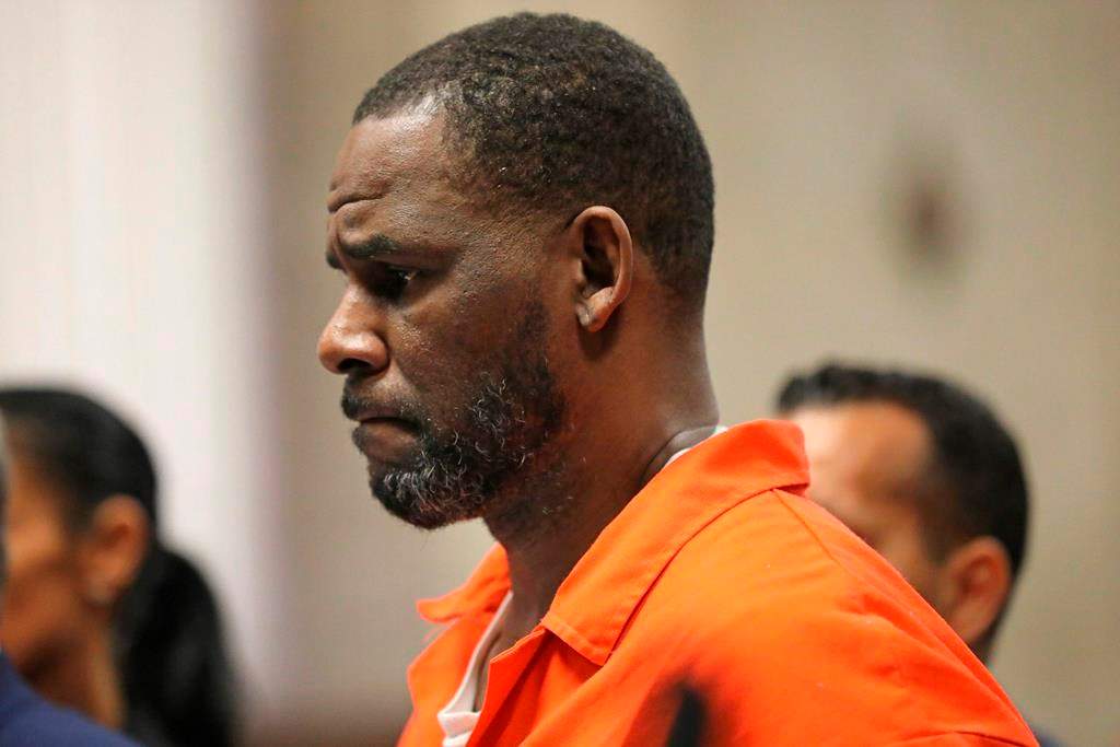 R. Kelly appears during a hearing at the Leighton Criminal Courthouse in Chicago on Sept. 17, 2019.