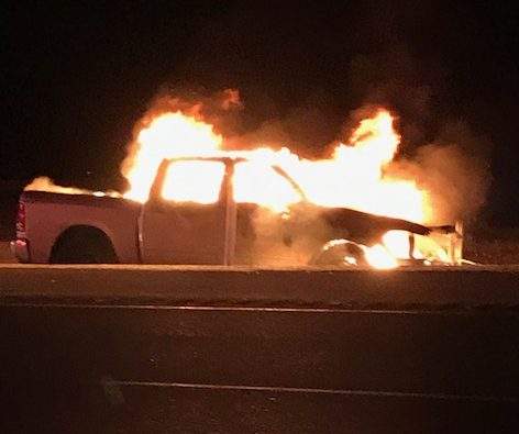 Harry’s truck.