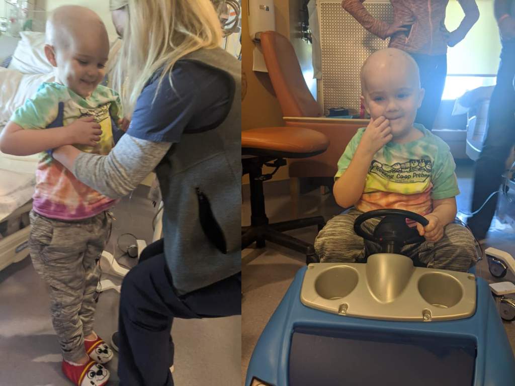Jasper Mazzocco, 4, has been battling brain cancer for over a year. His preschool classmates banded together to raise $10,000 for his treatments.