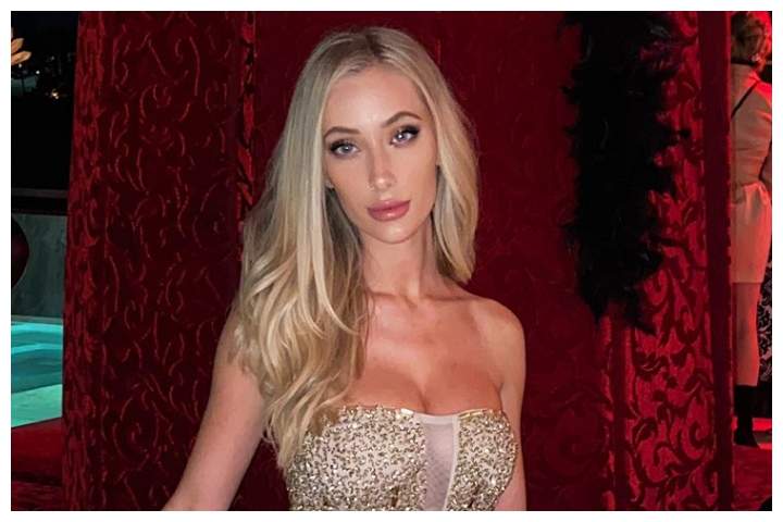 Los Angeles model Kaylen Ward, 20, is shown in this photo from her Twitter account.