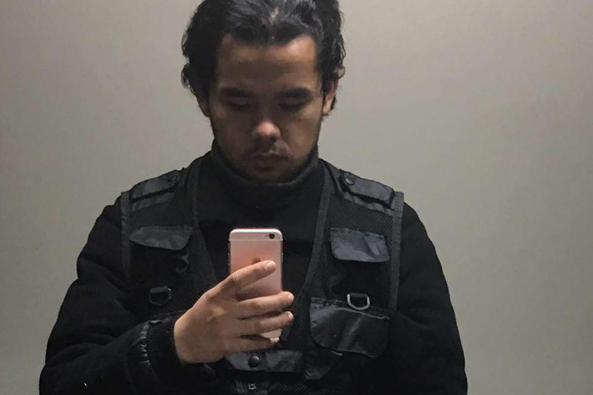 Jordan Langelier made his second appearance in court on Tuesday morning.
